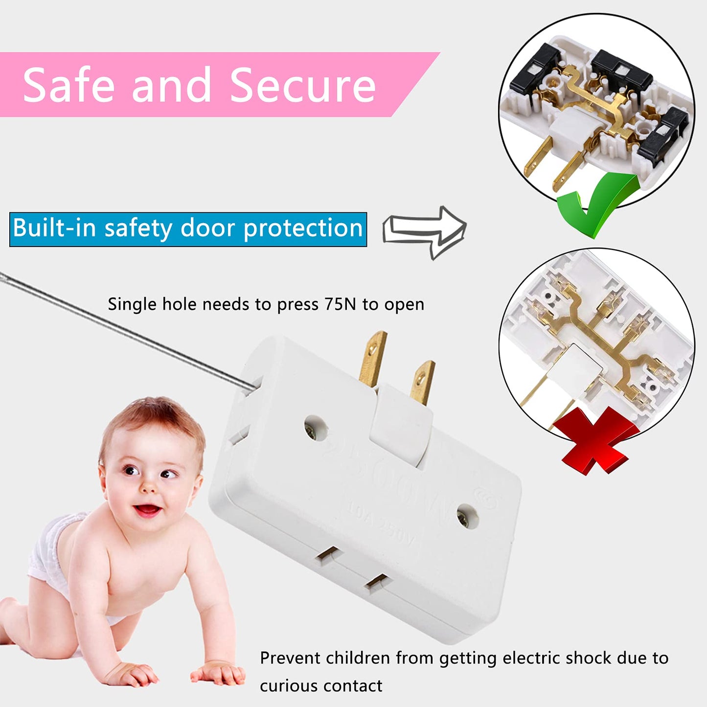 (🔥2024Last Day Promotion - 49% off)2024-180 Degrees Rotatable Socket Converter