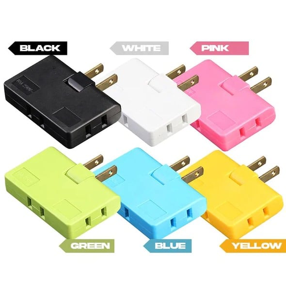 (🔥2024Last Day Promotion - 49% off)2024-180 Degrees Rotatable Socket Converter