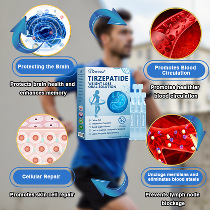 【Last Day Promotion 66% OFF】🌱 𝑪𝒗𝒓𝒆𝒐𝒛® NIDDK-Tirzepatide Oral Solution ✅Use once every two days, | Lose 20 pounds quickly | Reduce sugar by 90% |)👩‍⚕️