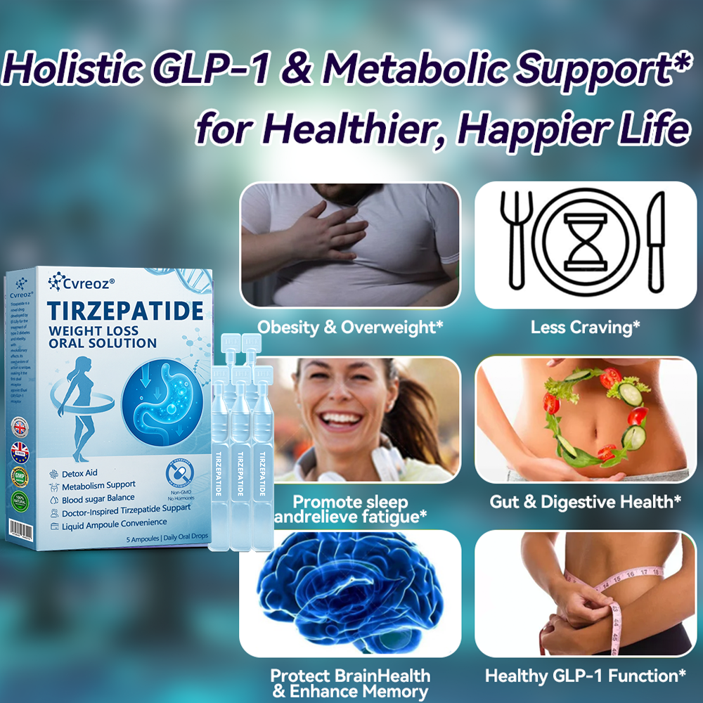 【Last Day Promotion 66% OFF】🌱 𝑪𝒗𝒓𝒆𝒐𝒛® NIDDK-Tirzepatide Oral Solution ✅Use once every two days, | Lose 20 pounds quickly | Reduce sugar by 90% |)👩‍⚕️