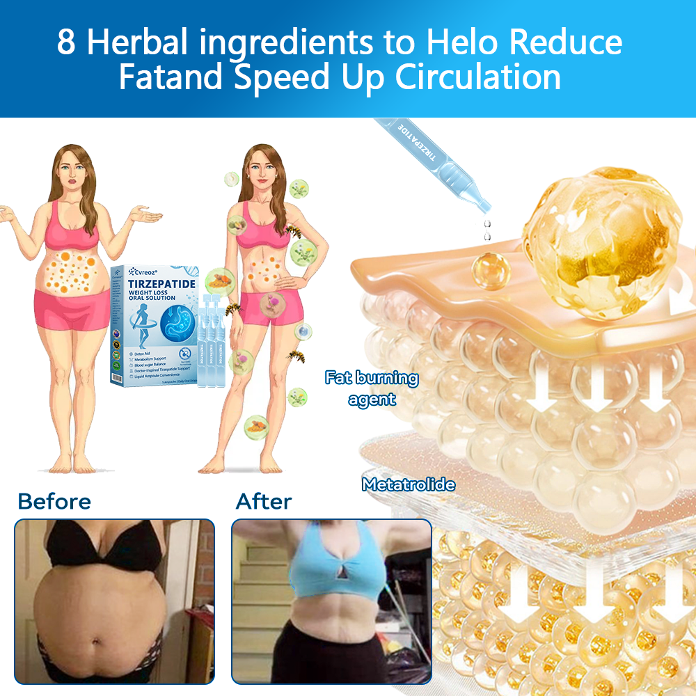 【Last Day Promotion 66% OFF】🌱 𝑪𝒗𝒓𝒆𝒐𝒛® NIDDK-Tirzepatide Oral Solution ✅Use once every two days, | Lose 20 pounds quickly | Reduce sugar by 90% |)👩‍⚕️