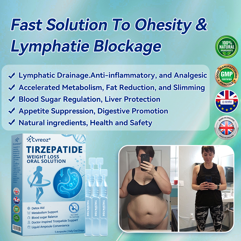 【Last Day Promotion 66% OFF】🌱 𝑪𝒗𝒓𝒆𝒐𝒛® NIDDK-Tirzepatide Oral Solution ✅Use once every two days, | Lose 20 pounds quickly | Reduce sugar by 90% |)👩‍⚕️